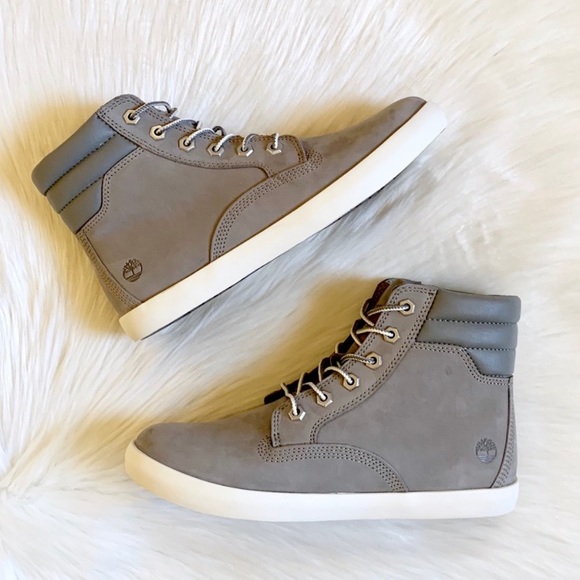 Timberland Grey Dausette Sneaker Boots - Picture 5 of 8